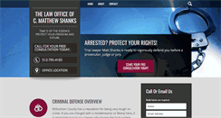 Desktop Screenshot of cedarparkcriminalattorney.com